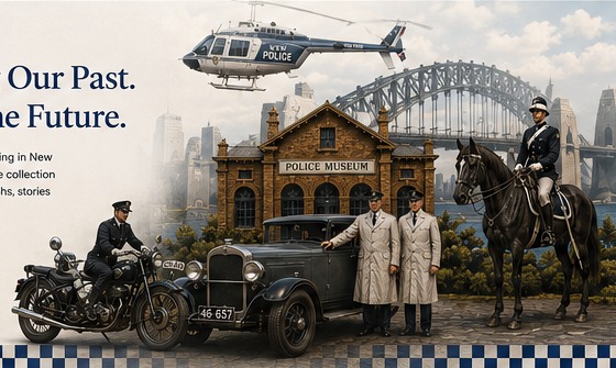 NSW Police Historical Museum heritage display